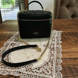 Kate Spade Carey quilted crossbody bag.